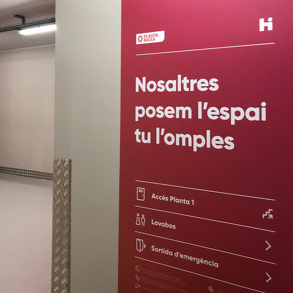 Retolacions amb lletres corpòries amb llum led a Lleida